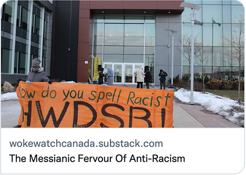 The Messianic Fervour of Anti-Racism.